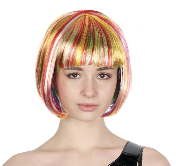 RAINBOW STYLE BOB WIG